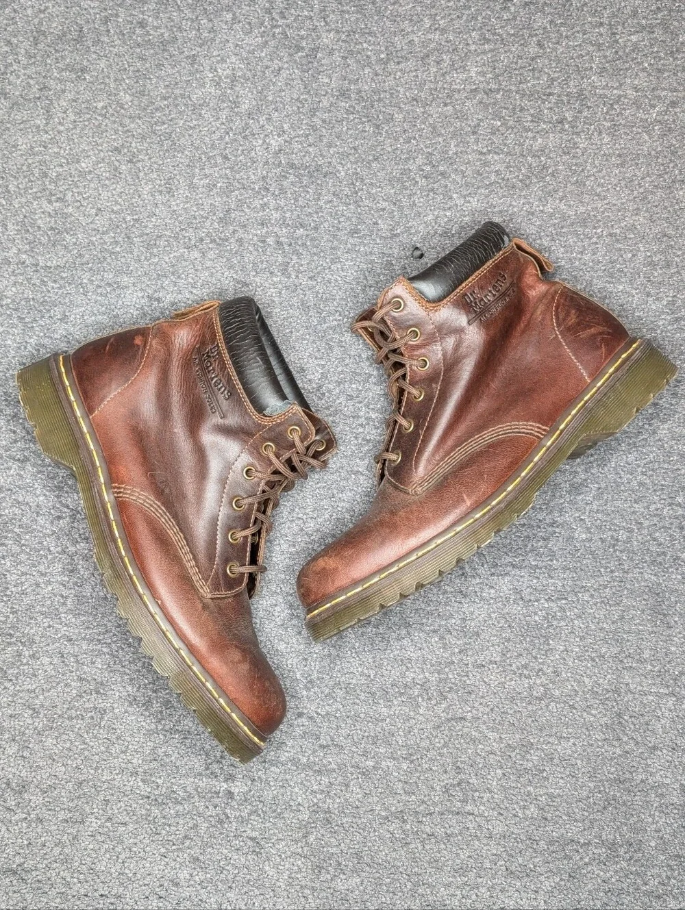 Dr. Martens 939 Ben Boot Brown Crazy Horse Leather Hiker Boots Men's 12